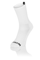 Winaar Fietssokken Full White - Wit - Zwart label