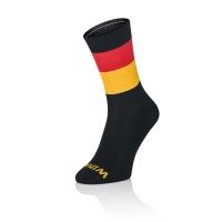 Winaar Fietssokken Germany - Zwart/Rood/Geel - Vlag van Duitsland
