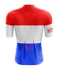 Winaar RWB Wielershirt korte mouw - Heren - Rood-Wit-Blauw