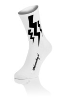 Lightning CX Run Socks - White