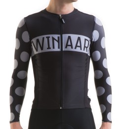 Winaar Superdot Wielershirt lange mouw