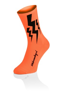 Lightning CX Run Socks - Fluo Orange